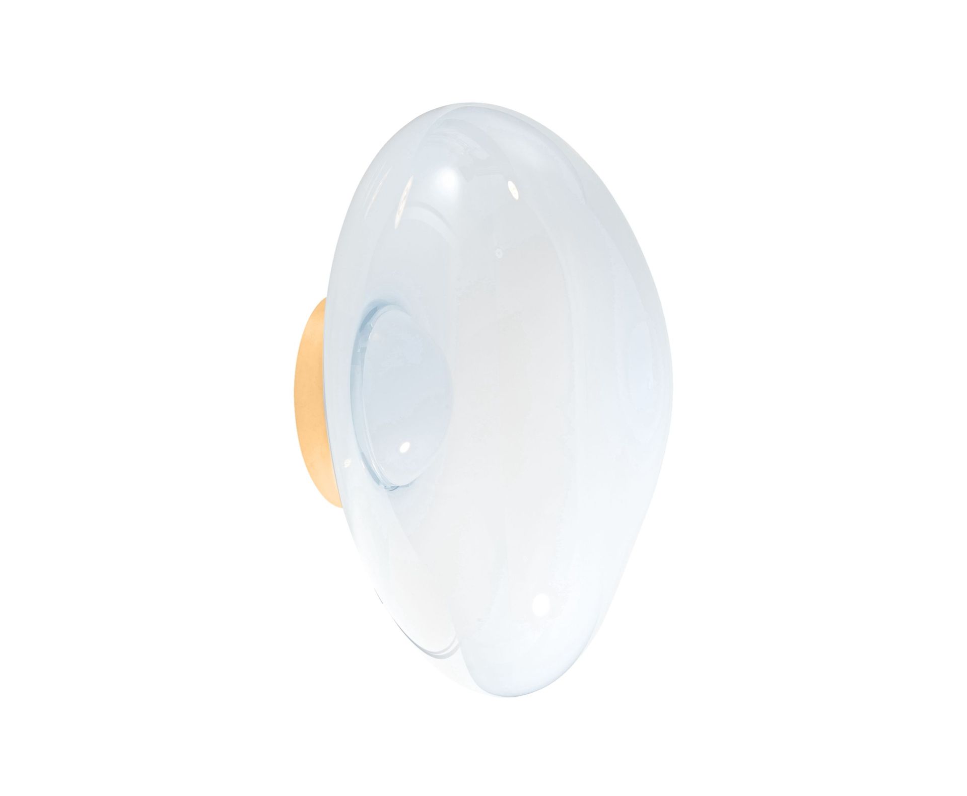 Melt Surface LED-Wandleuchte Opal - Gold Tom Dixon