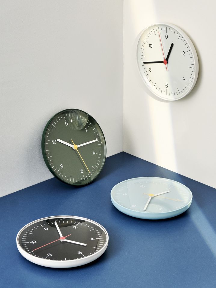 Wall Clock Wanduhr GRÜN Hay EINZELSTÜCK