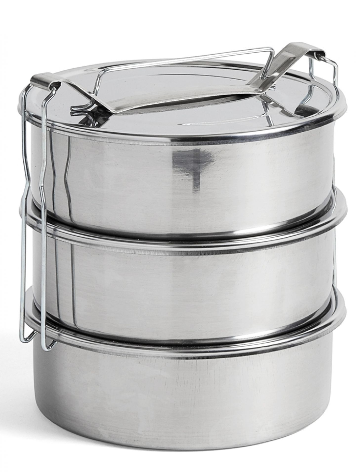 Steel Lunch Box round Brotdose rund Hay EINZELSTÜCK