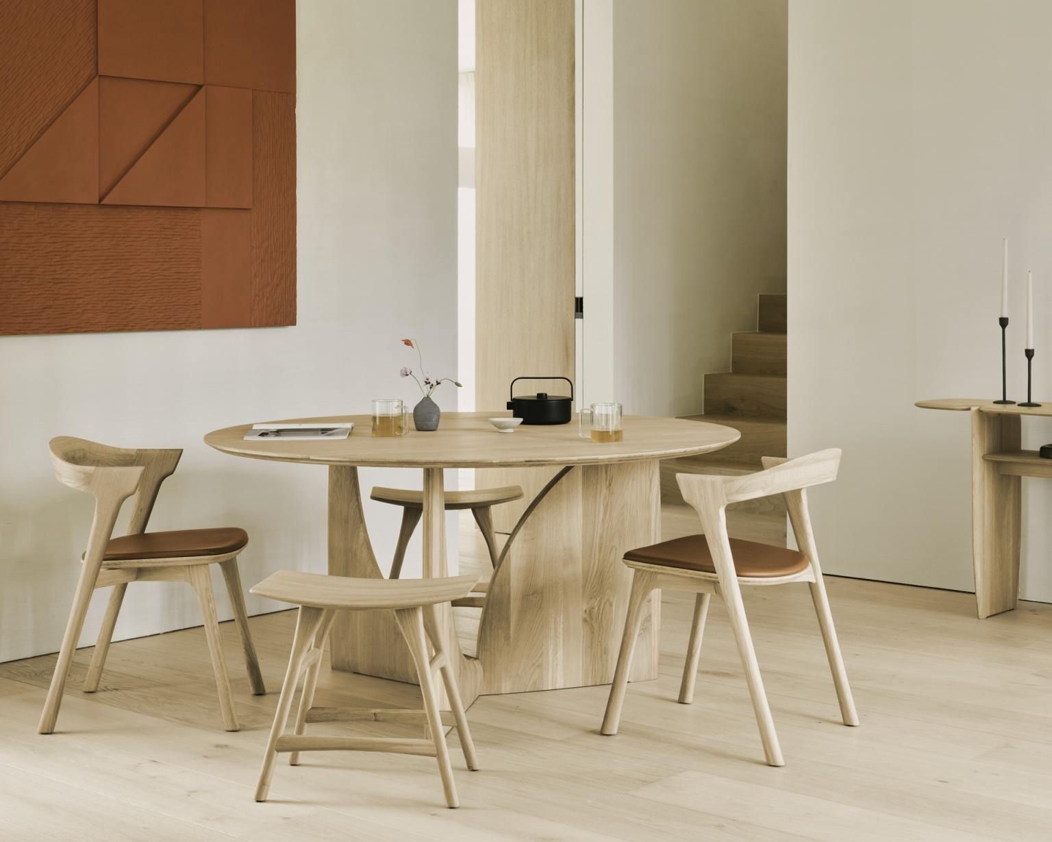Geometric Dining Table Esstisch rund Ethnicraft