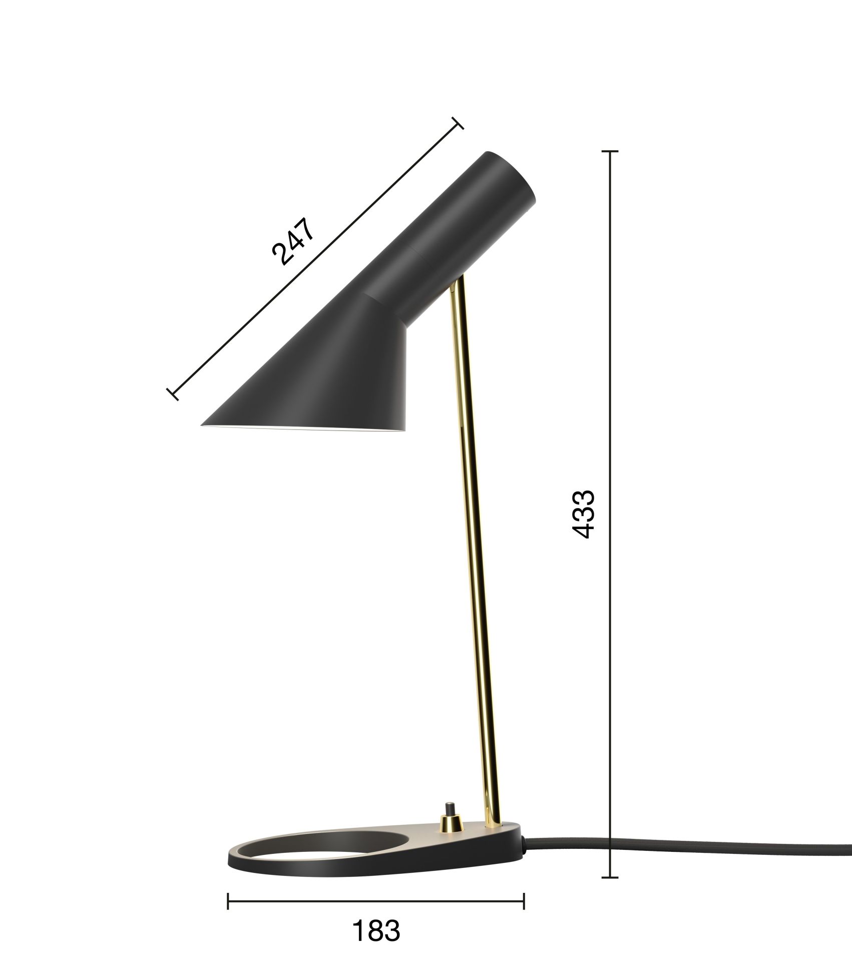 AJ Mini Table lamp Tischleuchte Louis Poulsen