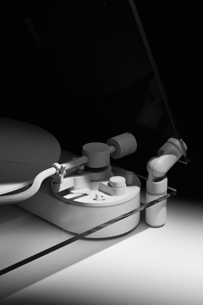 Transparente Drehscheibe Transparent