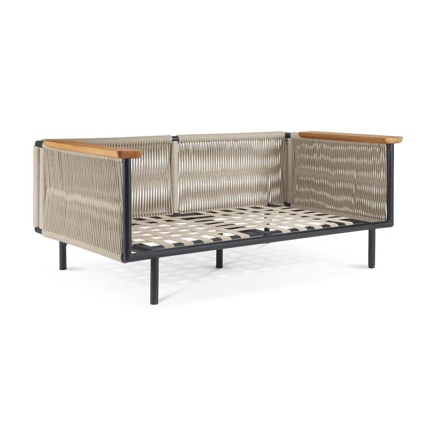 Corbey Outdoor Sofa Gestell 2 Sitzer Aluminium Ethnicraft