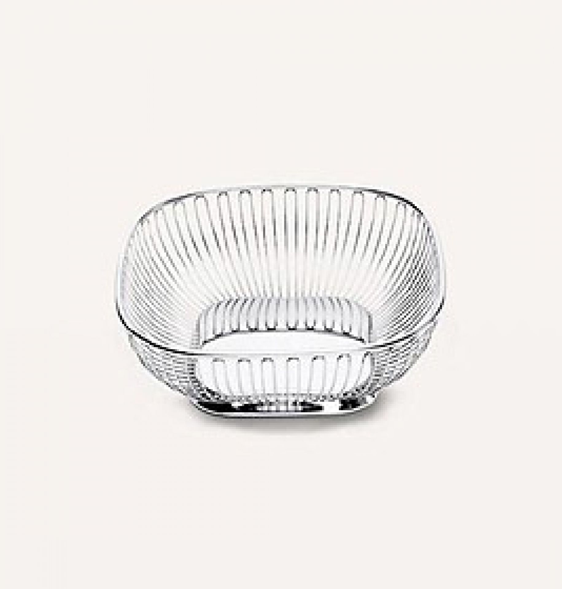 Drahtkorb, viereckig 845 Alessi