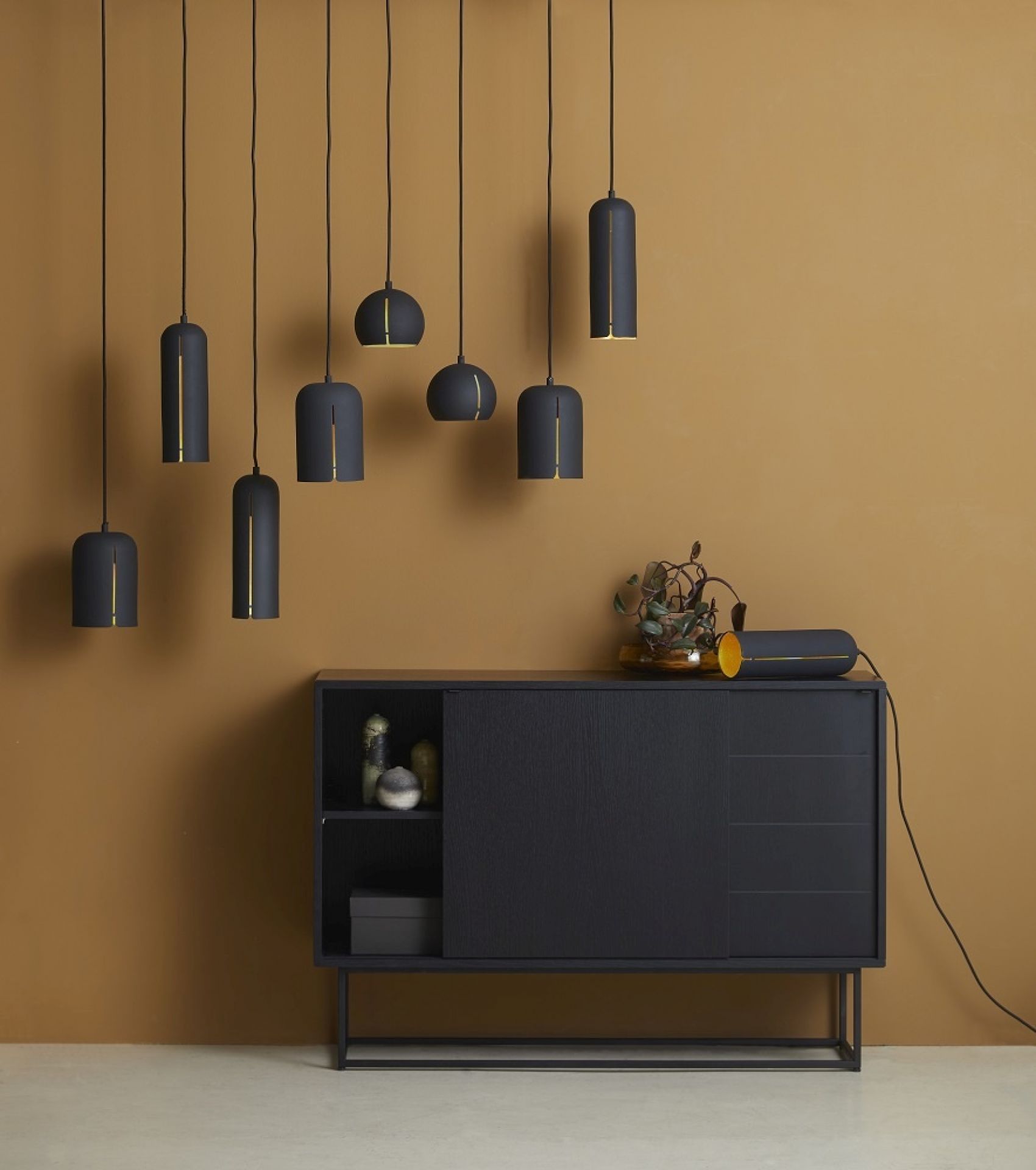 Gap Pendant round Pendelleuchte rund Woud