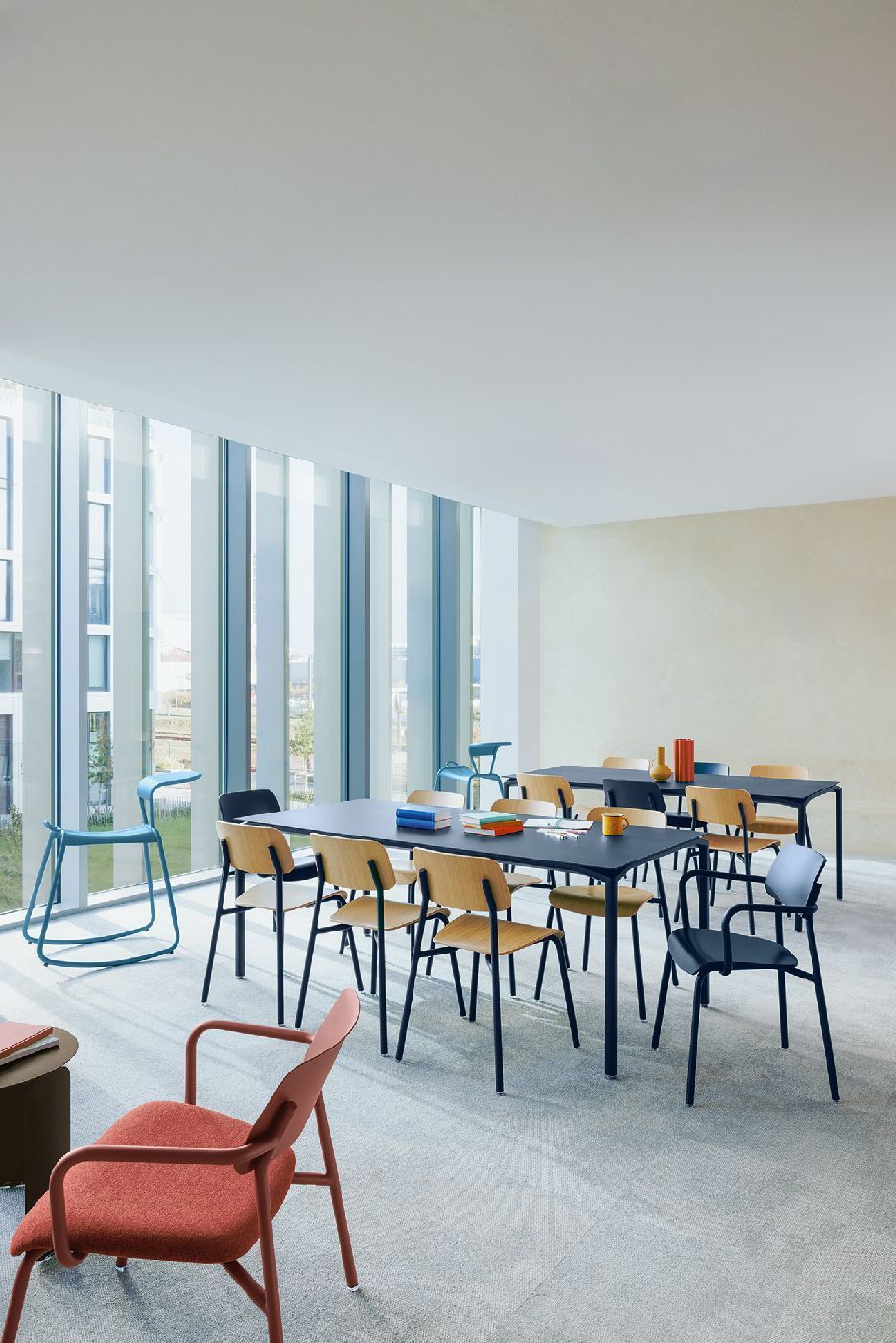 Studie Chair Stuhl aus Eichenholz Indoor Fermob