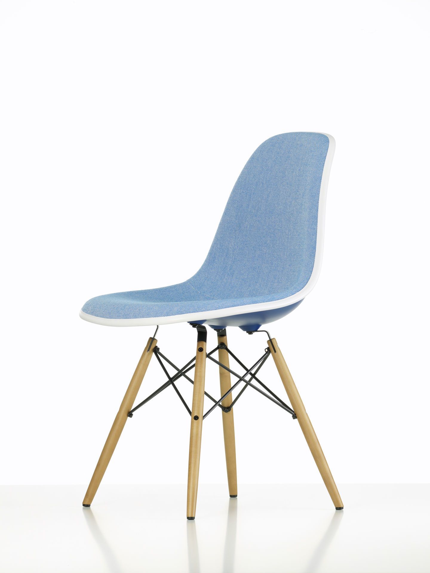 Eames Plastic Side Chair DSW Stuhl Vollpolster Vitra