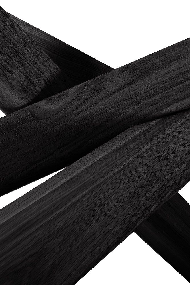 Mikado Esstisch oval Eiche schwarz Ethnicraft