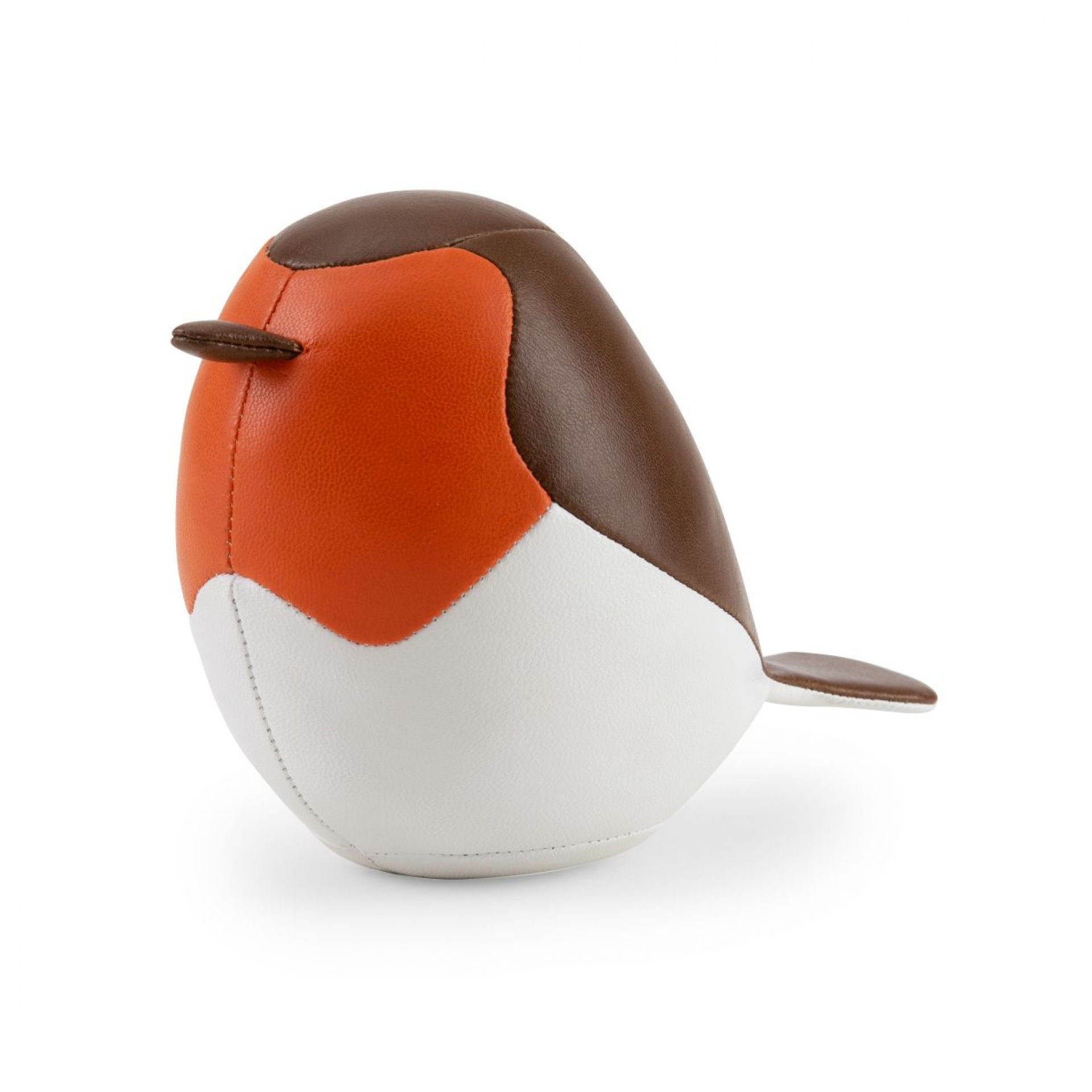 Vogel Robin Briefbeschwerer braun/orange  Züny