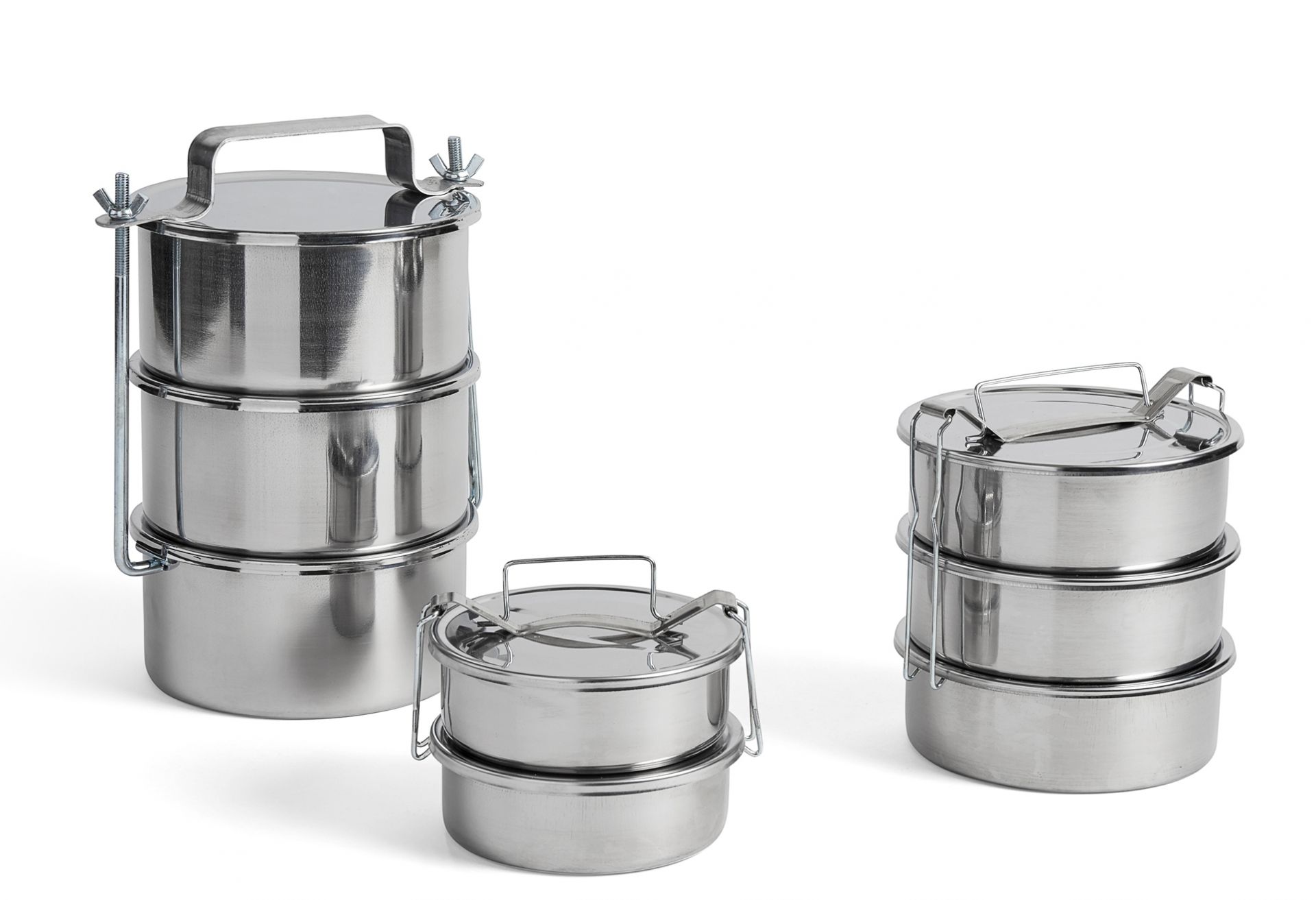 Steel Lunch Box round Brotdose rund Hay EINZELSTÜCK