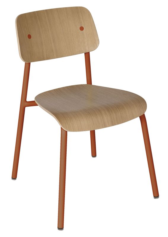 Studie Chair Stuhl aus Eichenholz Indoor Fermob