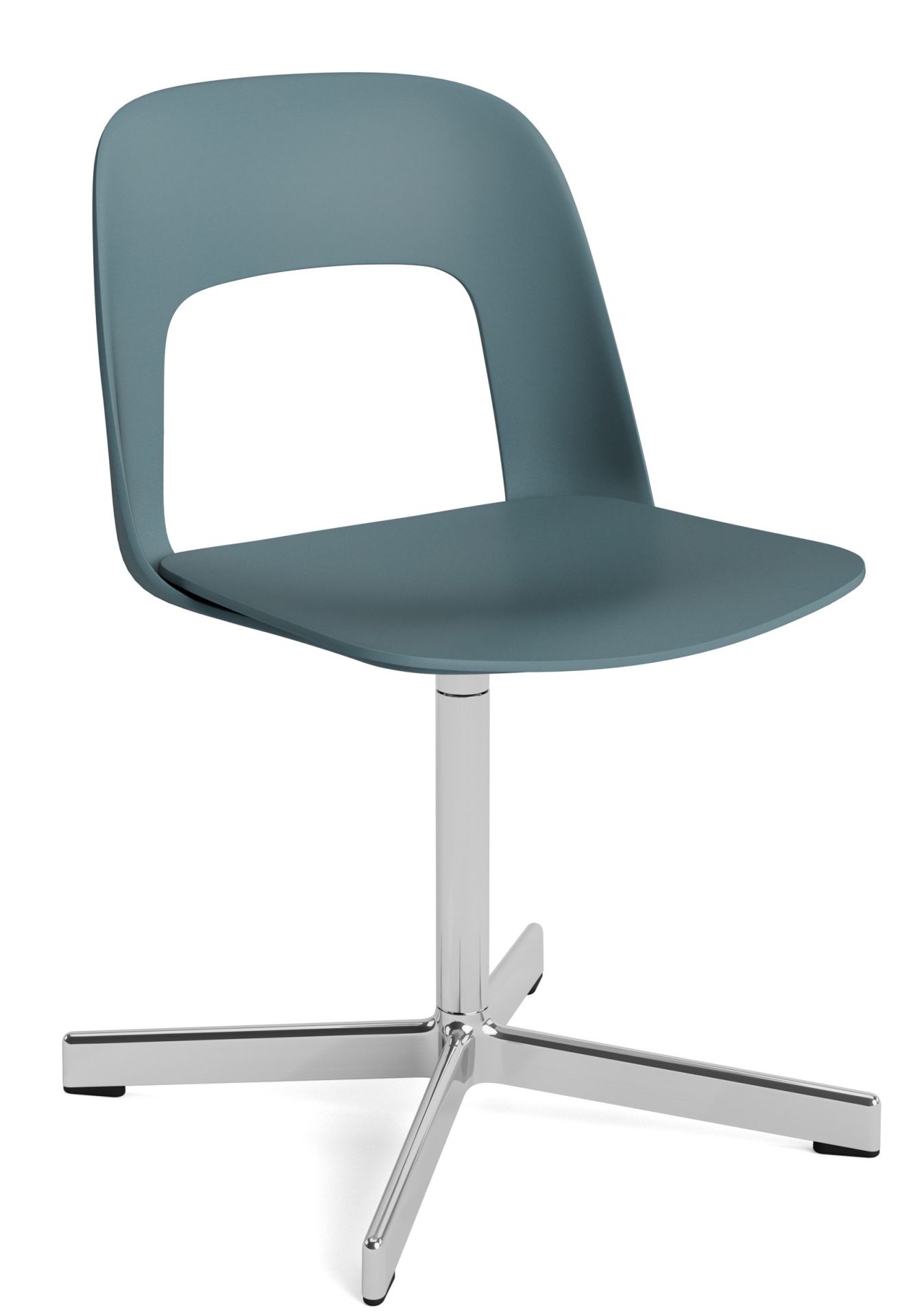 Layout Side Chair 131 4-Stern Drehfuß Stuhl Hay