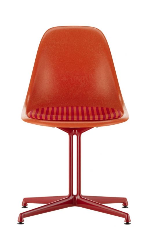 Eames Fiberglass Side Chair La Fonda Rot Orange Vitra LIMITED EDITION 