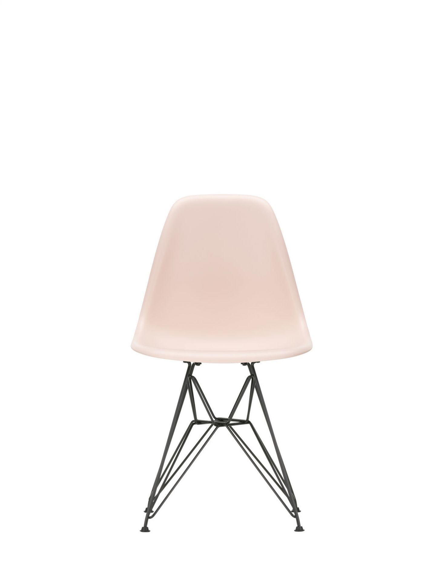 Eames Plastic Side Chair DSR Stuhl Vitra Schwarz-Senf