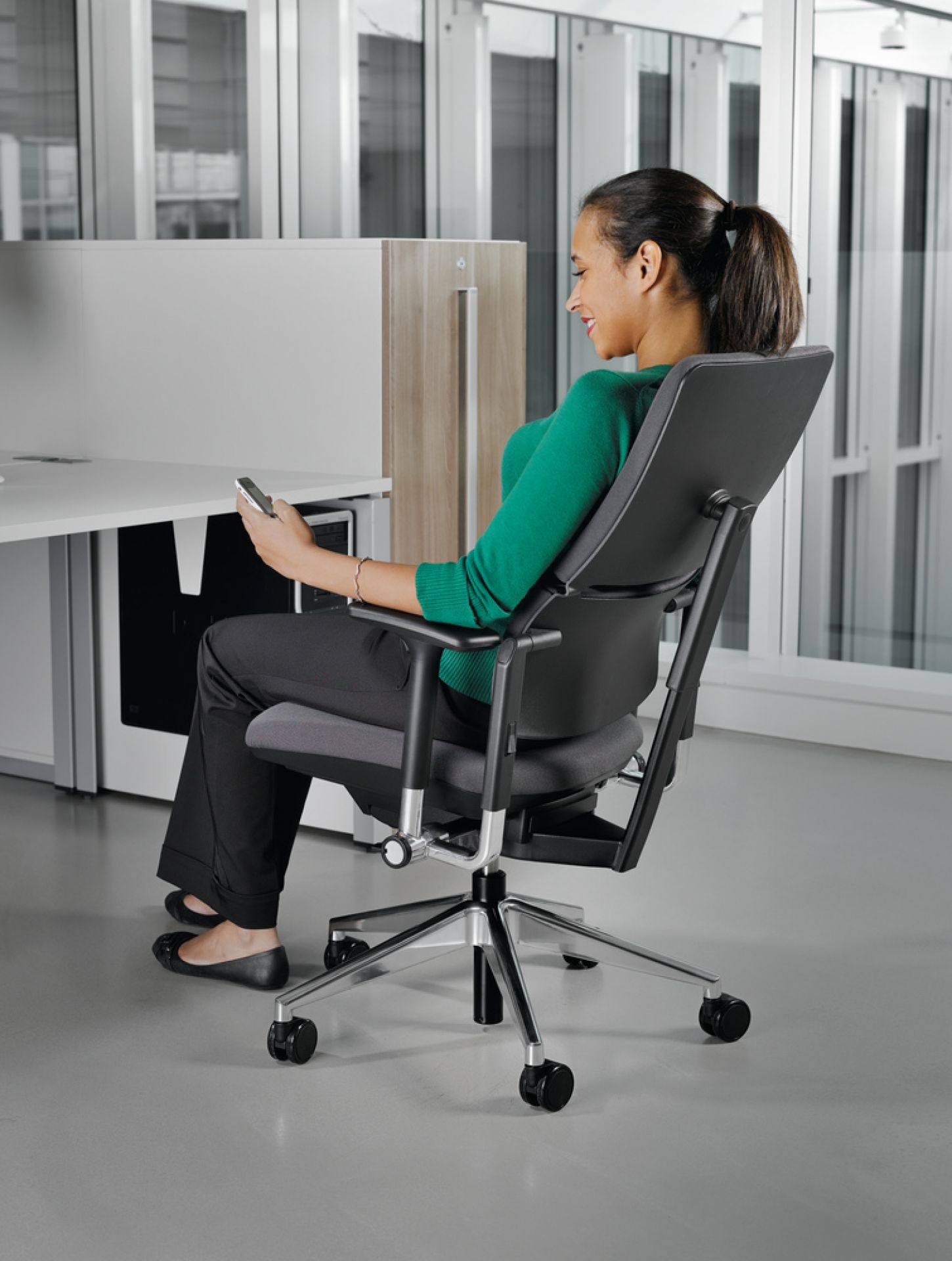 Please Drehstuhl von Steelcase Aktionsmodell