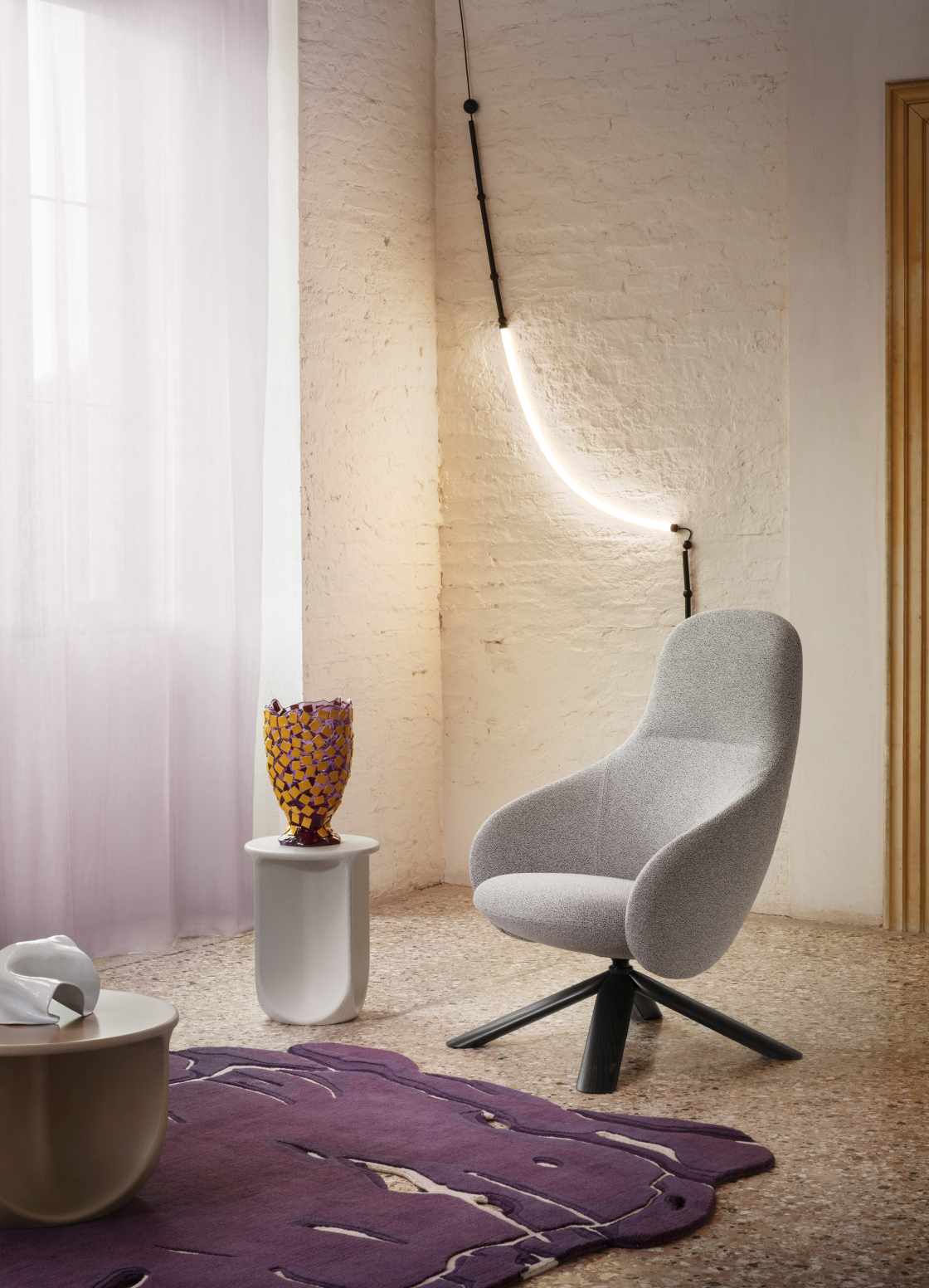Pinto Couchtisch Ø 55 cm Miniforms 