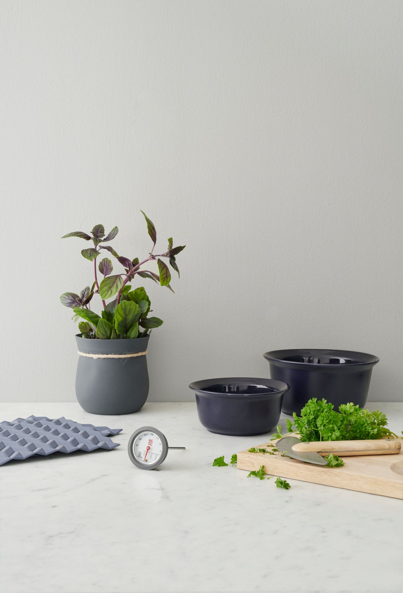 Hold-On Topflappen RIG TIG by Stelton Blau EINZELSTÜCK