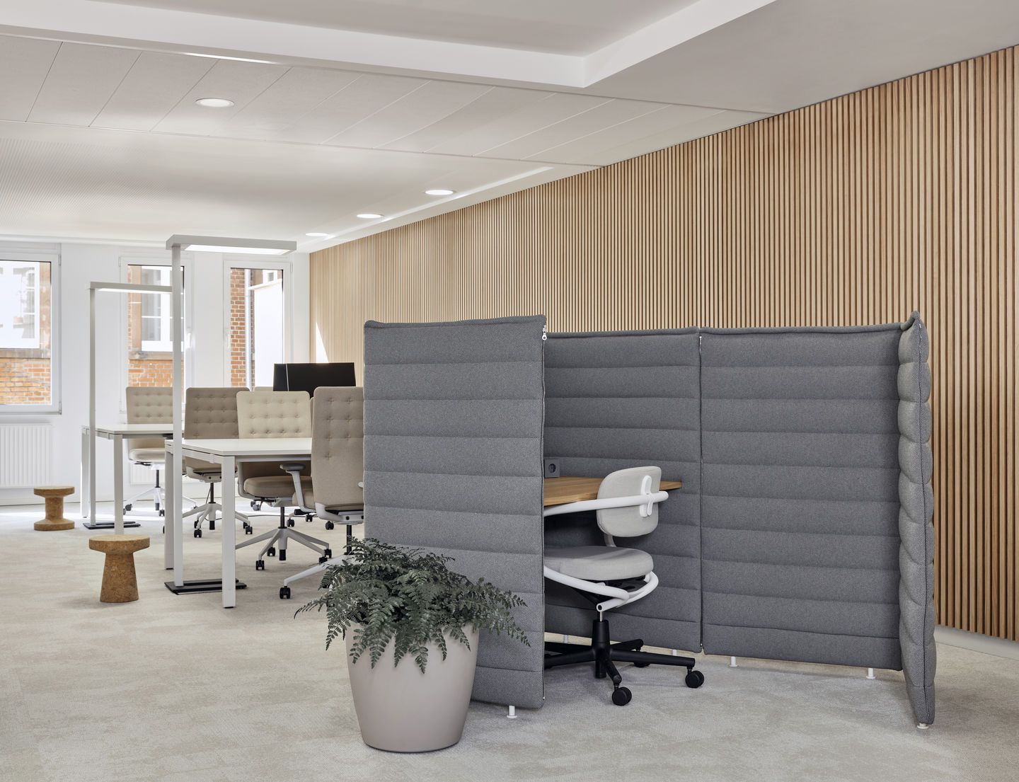 Alcove Plus Paravent 2-teilig Vitra