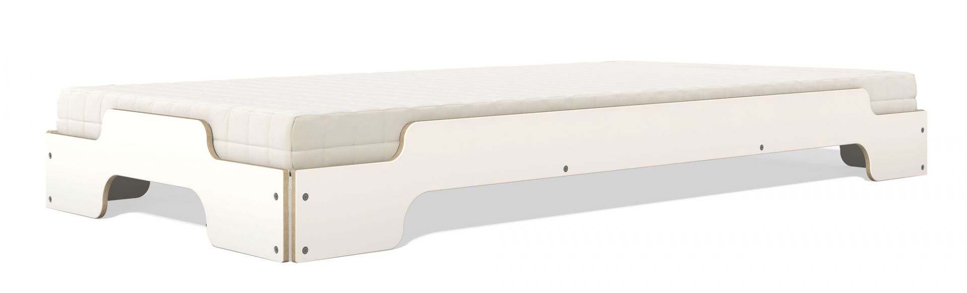 Stapelliege CPL Weiß Klassik Höhe Müller Möbelwerkstätten 200x90 cm