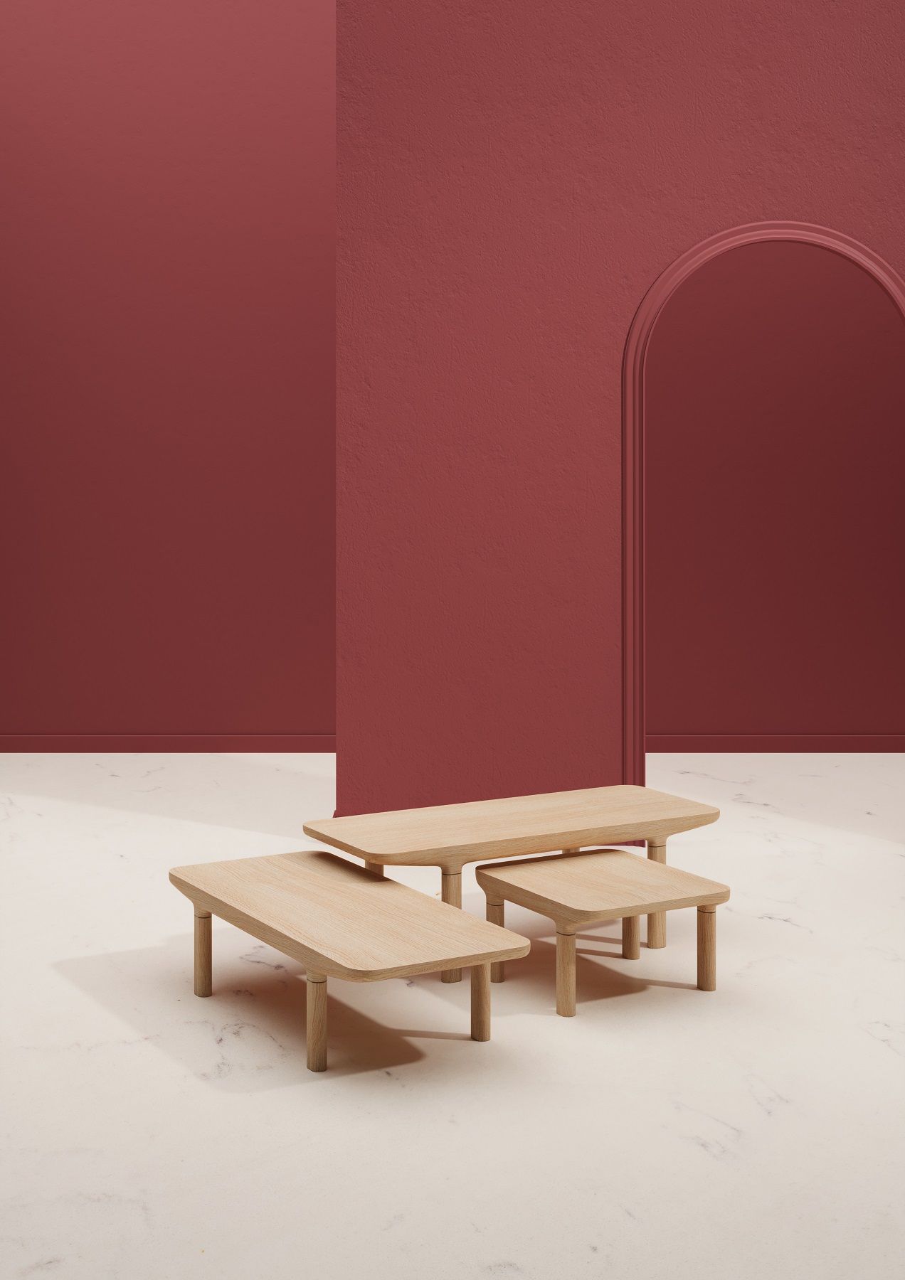 Camille Coffee table Couchtisch Hartô