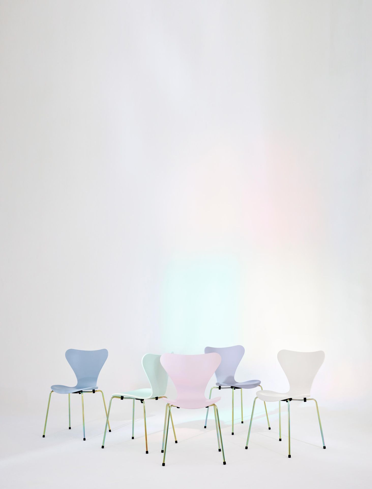 Siebener / Serie Stuhl 3107 Fritz Hansen Ever the Sevener LIMITED EDITION