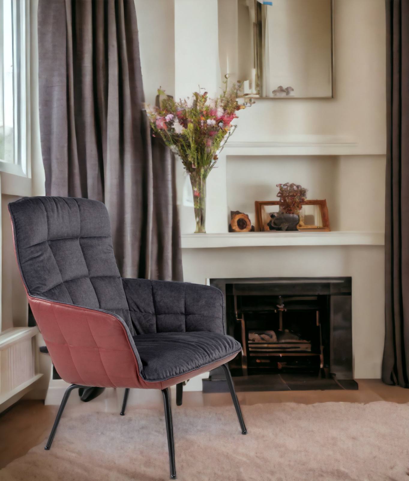 Marla Easy Chair High Sessel Freifrau Manufaktur