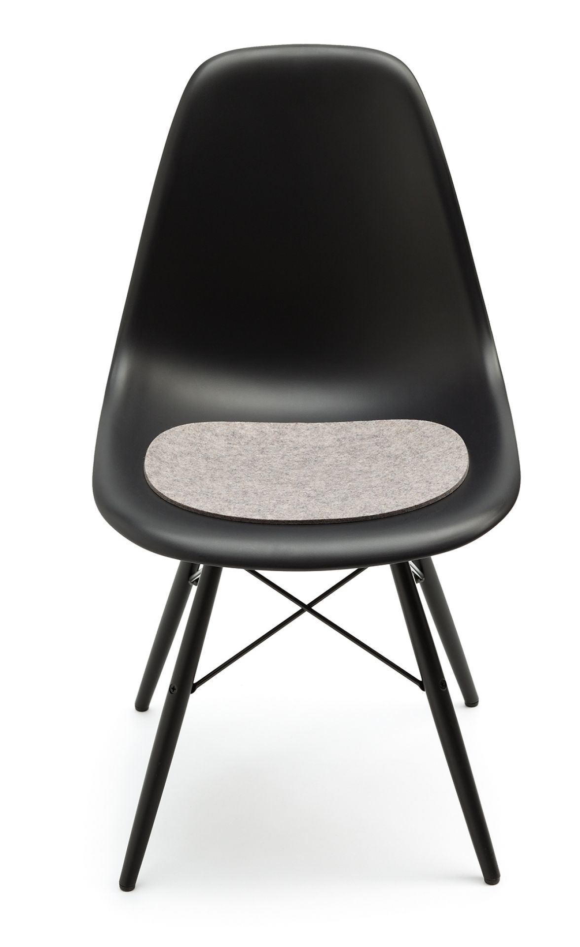 Sitzauflage-Filzauflage Eames Plastic Side Chairs DSR / DSW Anthrazit Hey Sign
