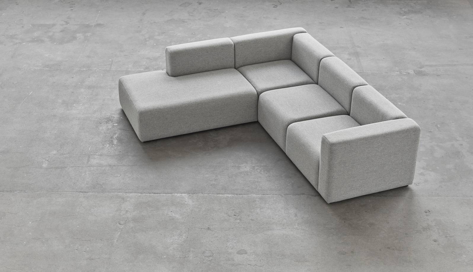 Mags Sofa Corner Combination 2 mit Armlehne rechts Hay  