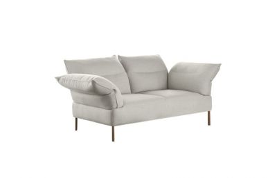 Pandarine 2-Sitzer Sofa mit verstellbaren Armlehnen Hay