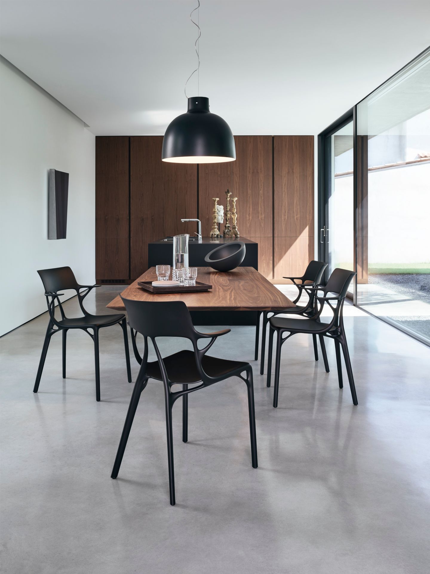 A.I. Stuhl Kartell Weiß