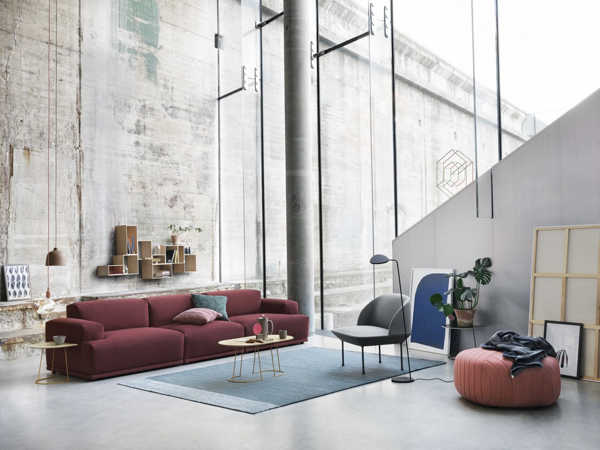 Five Pouf Large Sitzkissen Muuto Five Pouf Large Sitzkissen Muuto