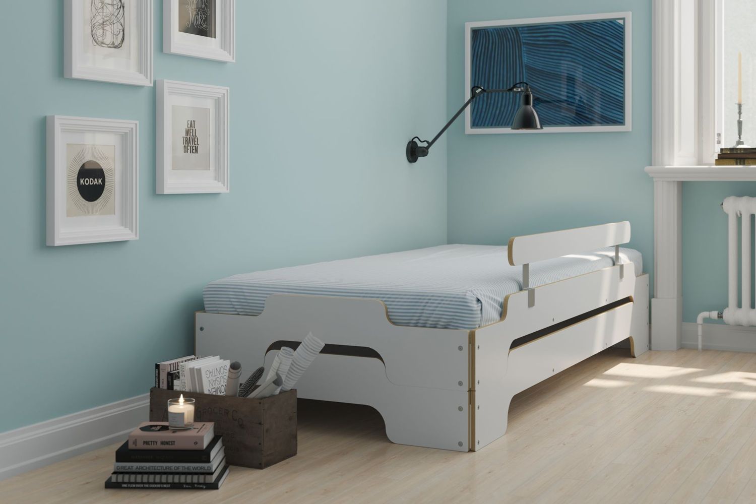 Rausfallschutz / Begrenzungsleiste für Stapelliege Müller Small Living