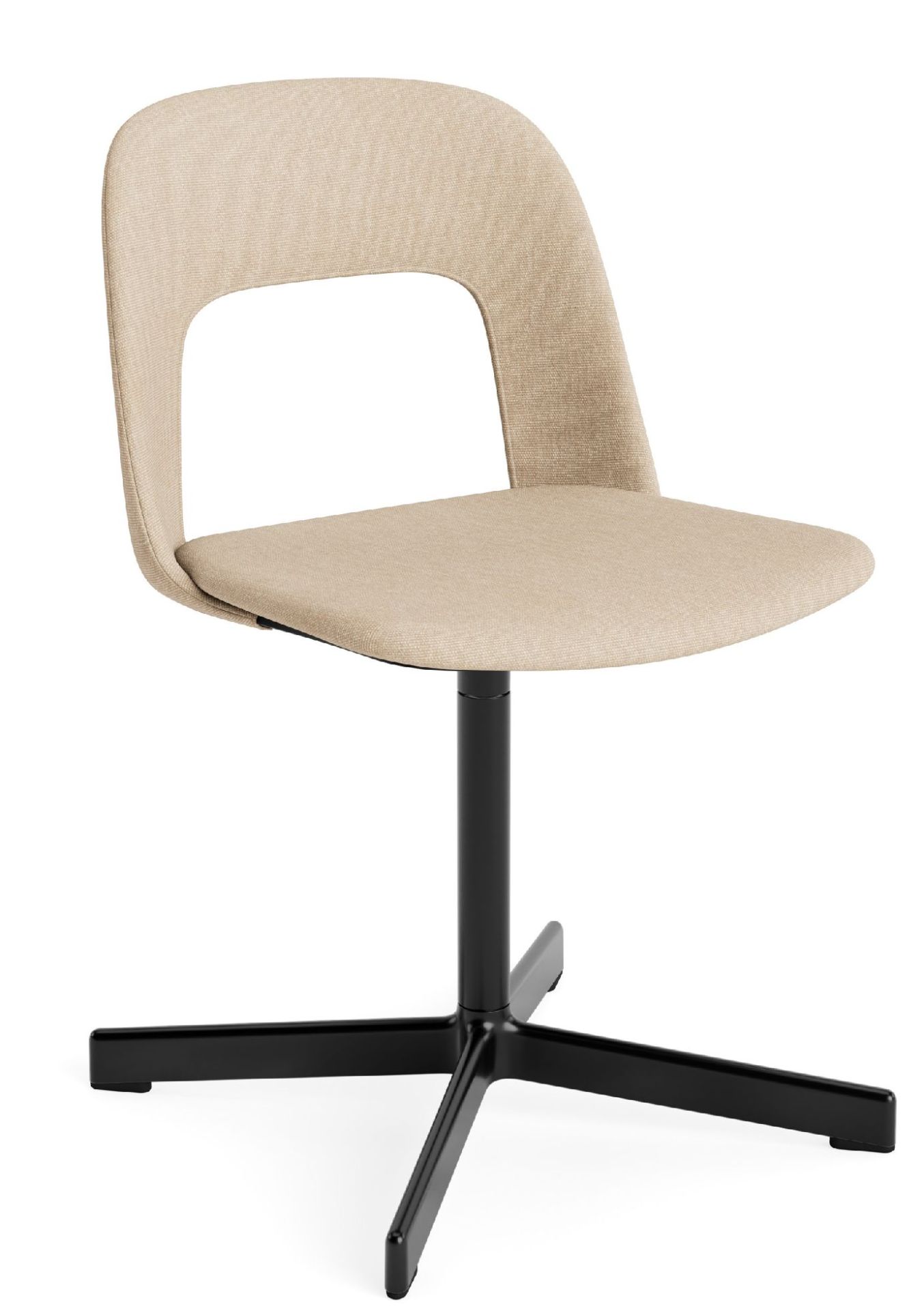 Layout Side Chair 134 4-Stern Drehfuß Stuhl Hay