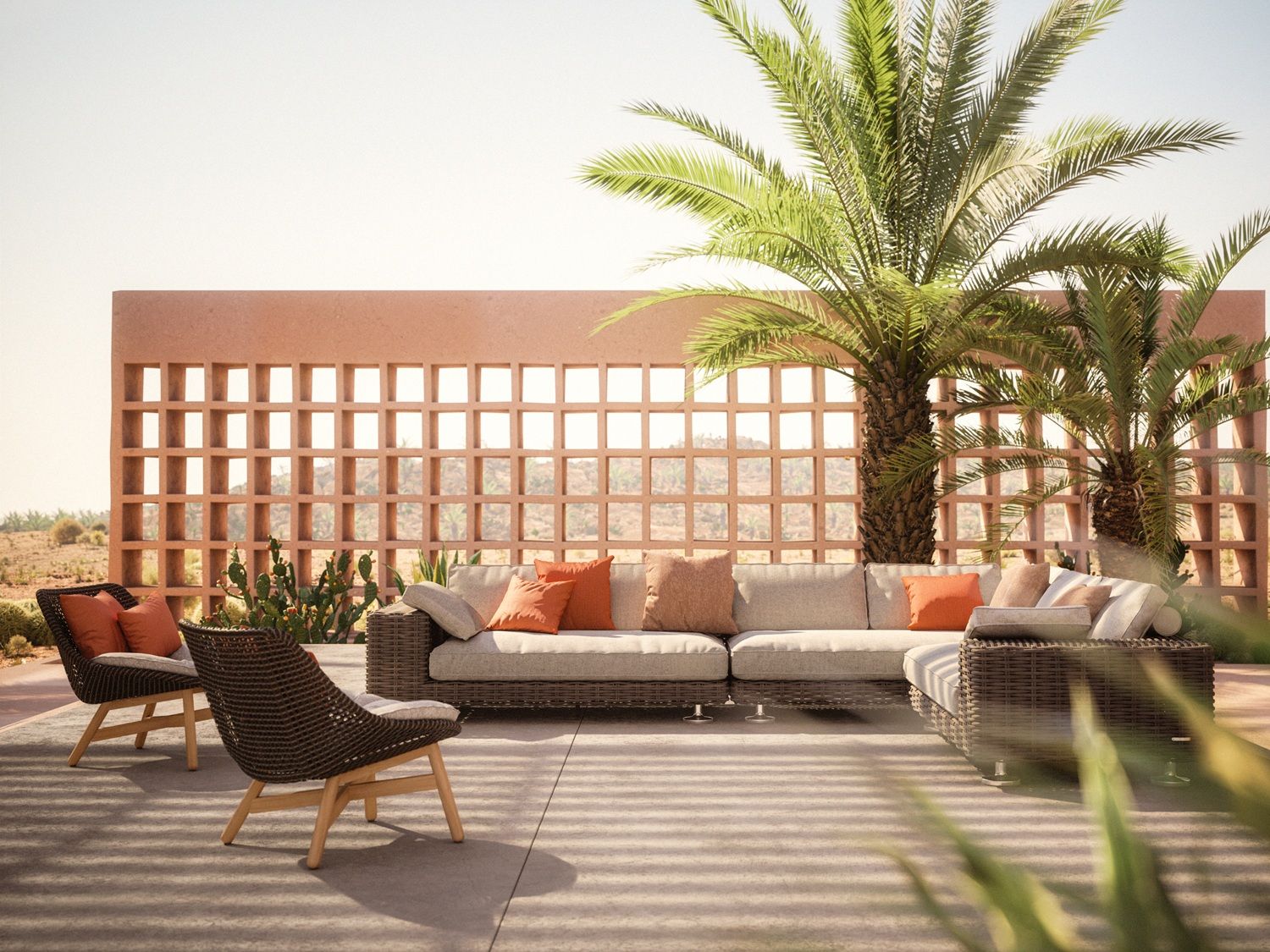 Mbrace Outdoor Club Chair Sessel Dedon