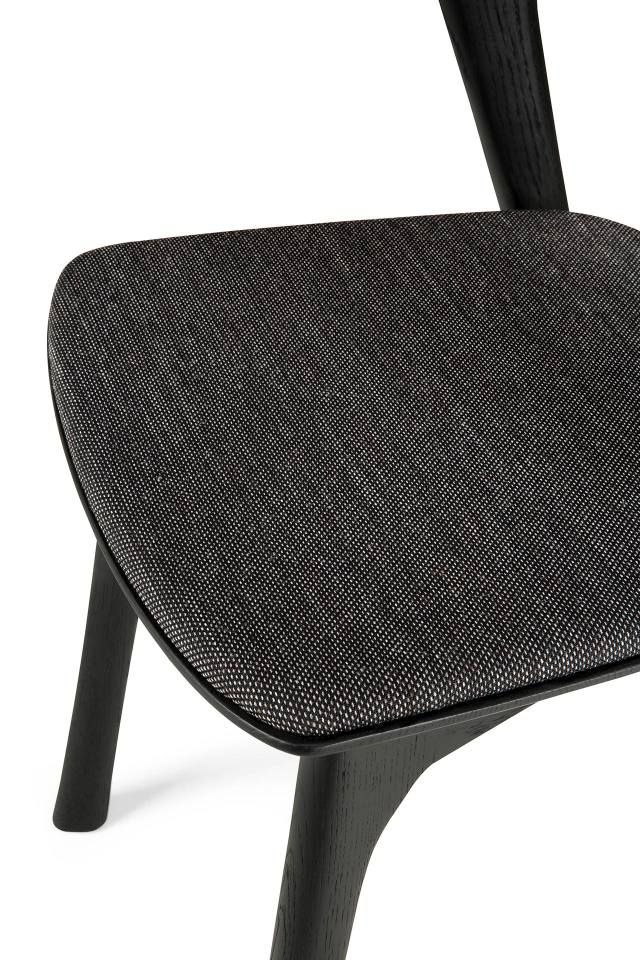 Bok Stuhl Eiche braun / Stoff Schwarz Ethnicraft