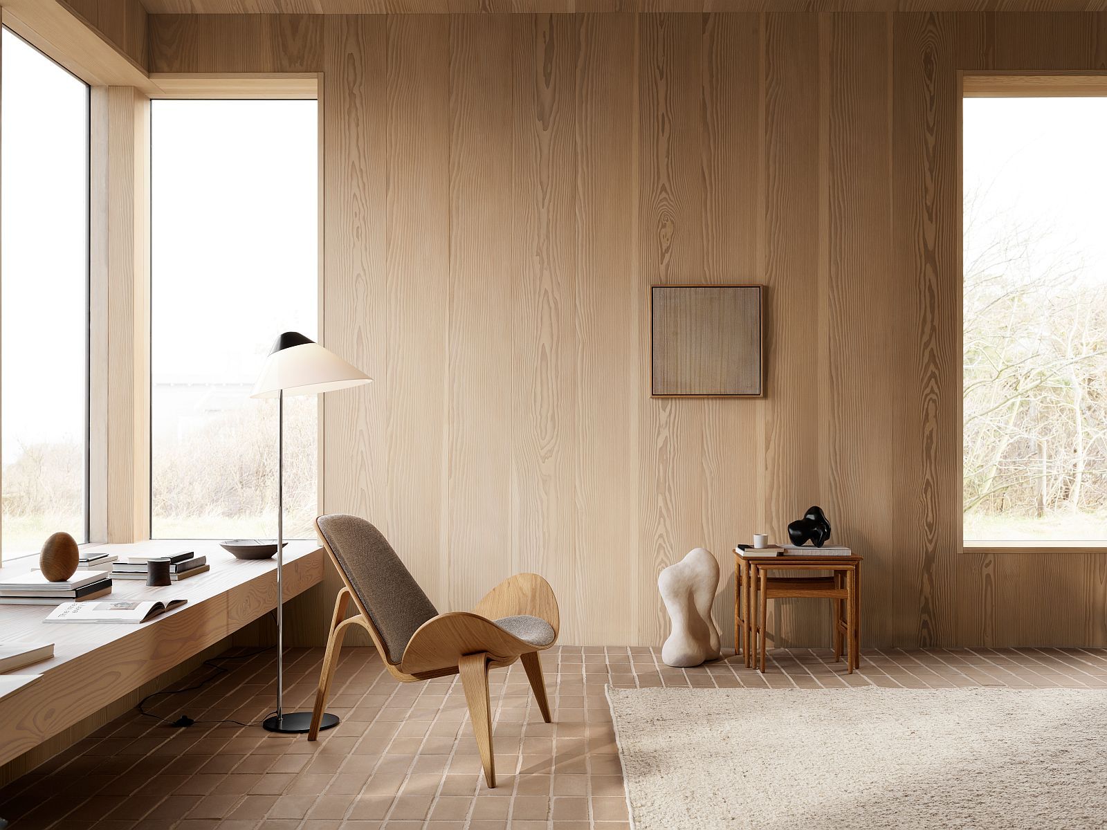 HJW03 Opala Floor Lamp Midi Stehleuchte Carl Hansen & Søn