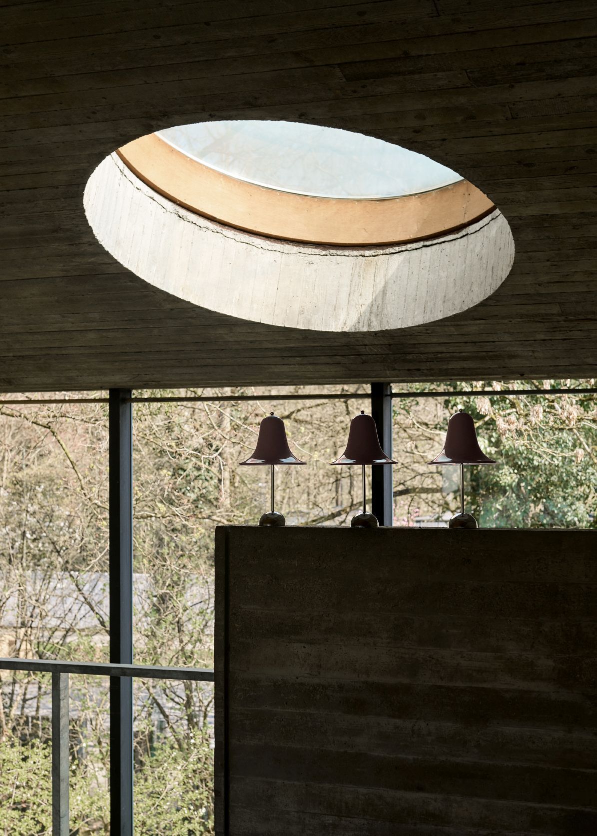 Pantop Portable lamp Akkuleuchte / Tischleuchte Verpan