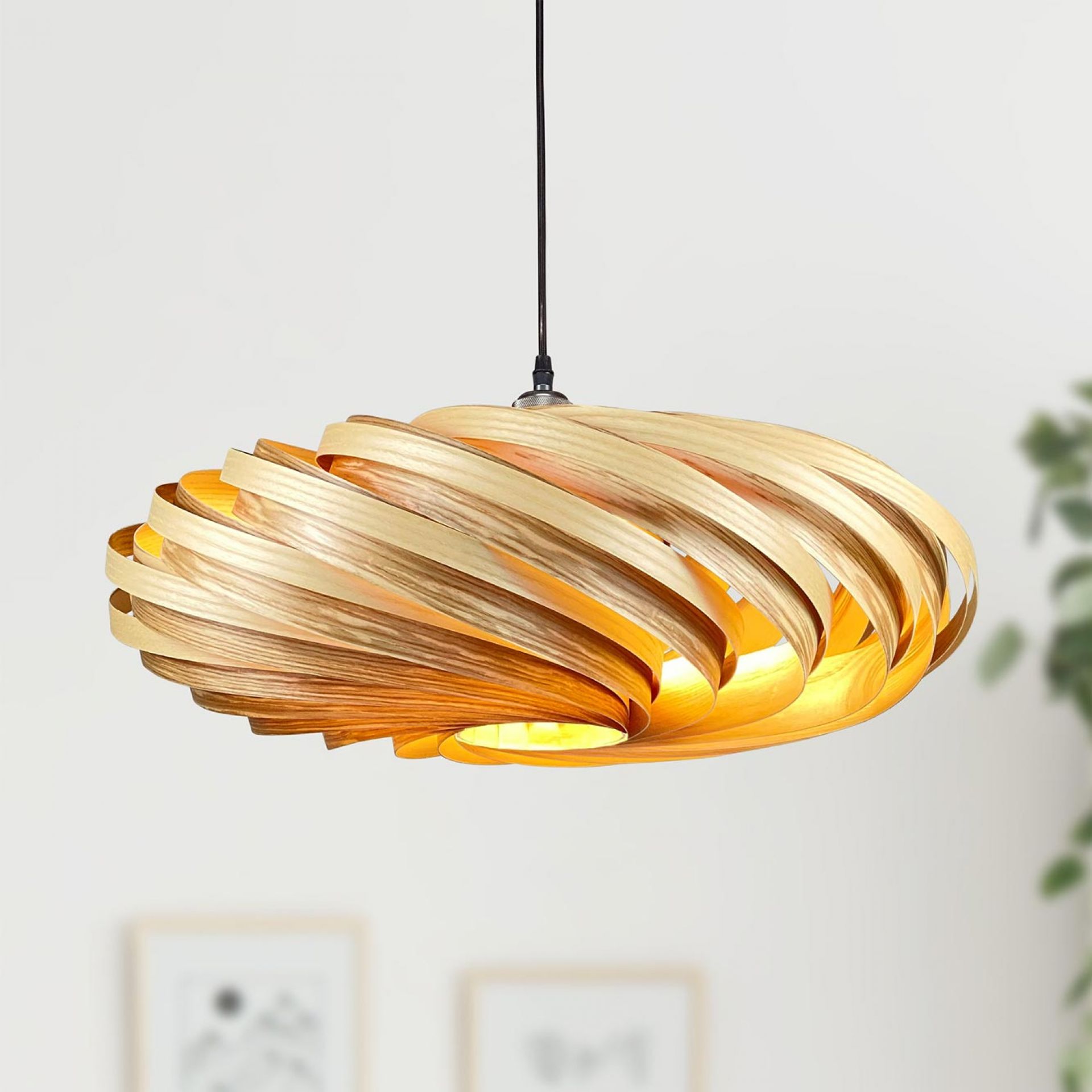 Veneria Hängeleuchte Ø60 cm Olivesche Gofurnit