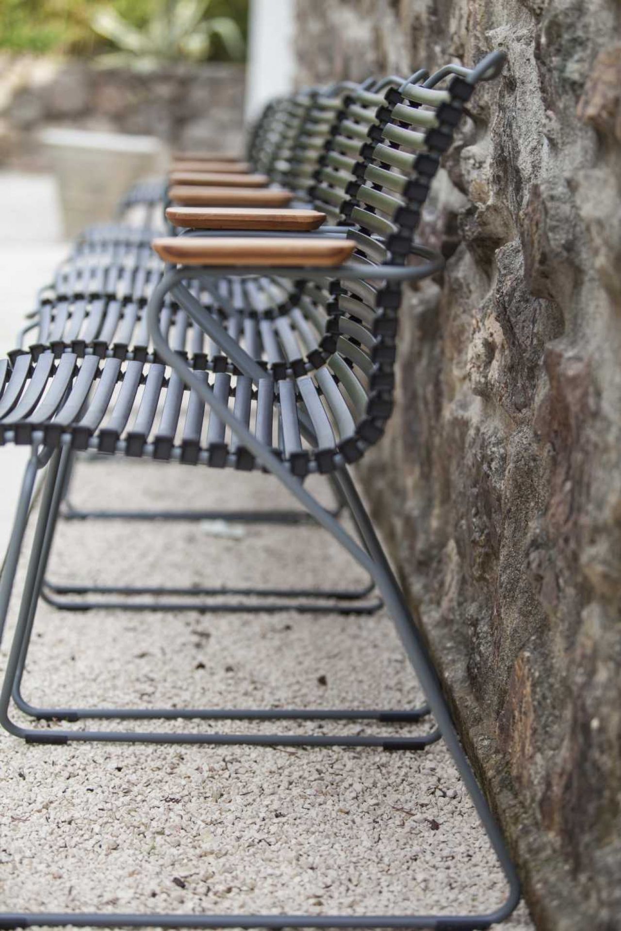 Click Dining Stuhl mit Armlehne Outdoor Houe