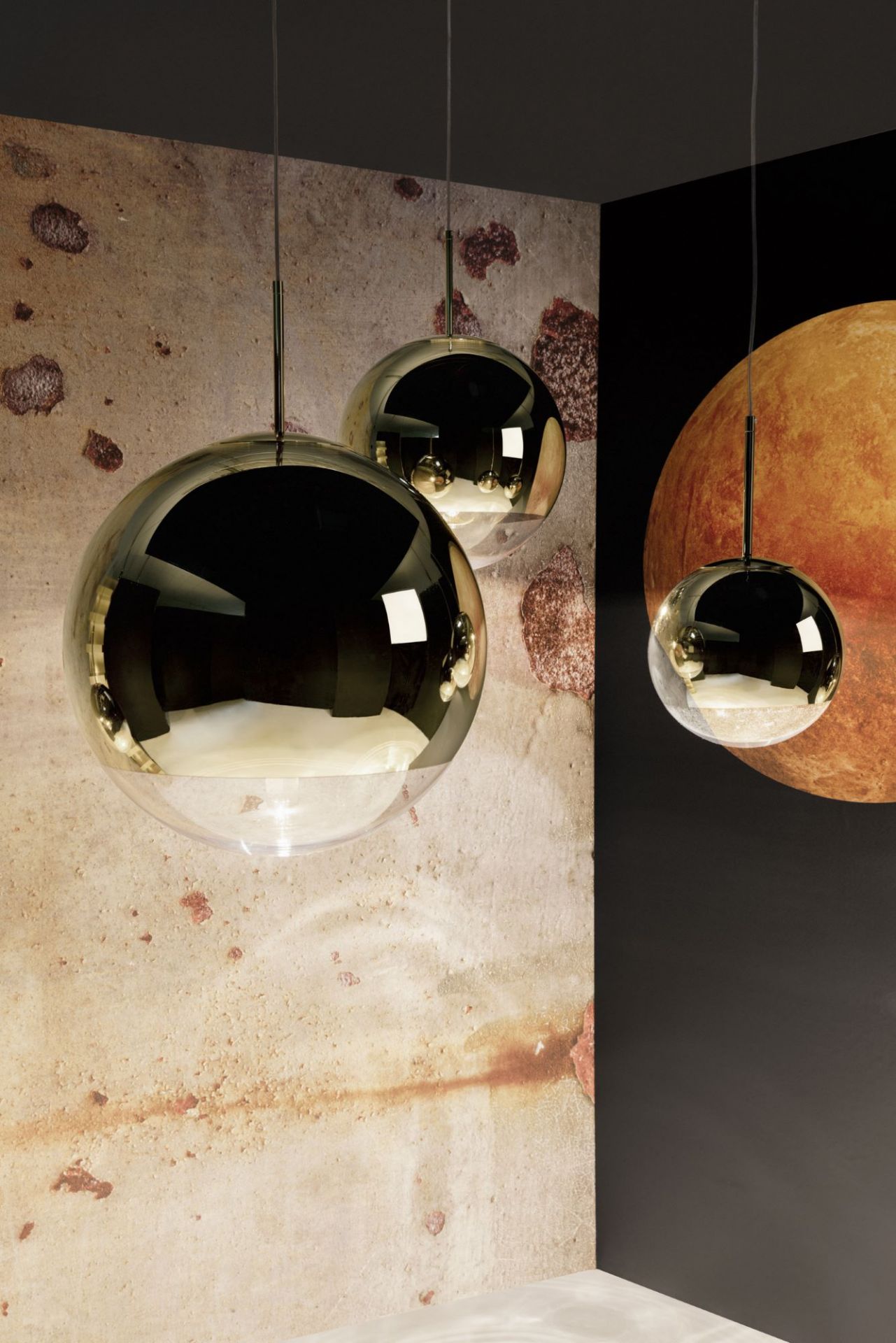 Mirror Ball Hängeleuchte Tom Dixon