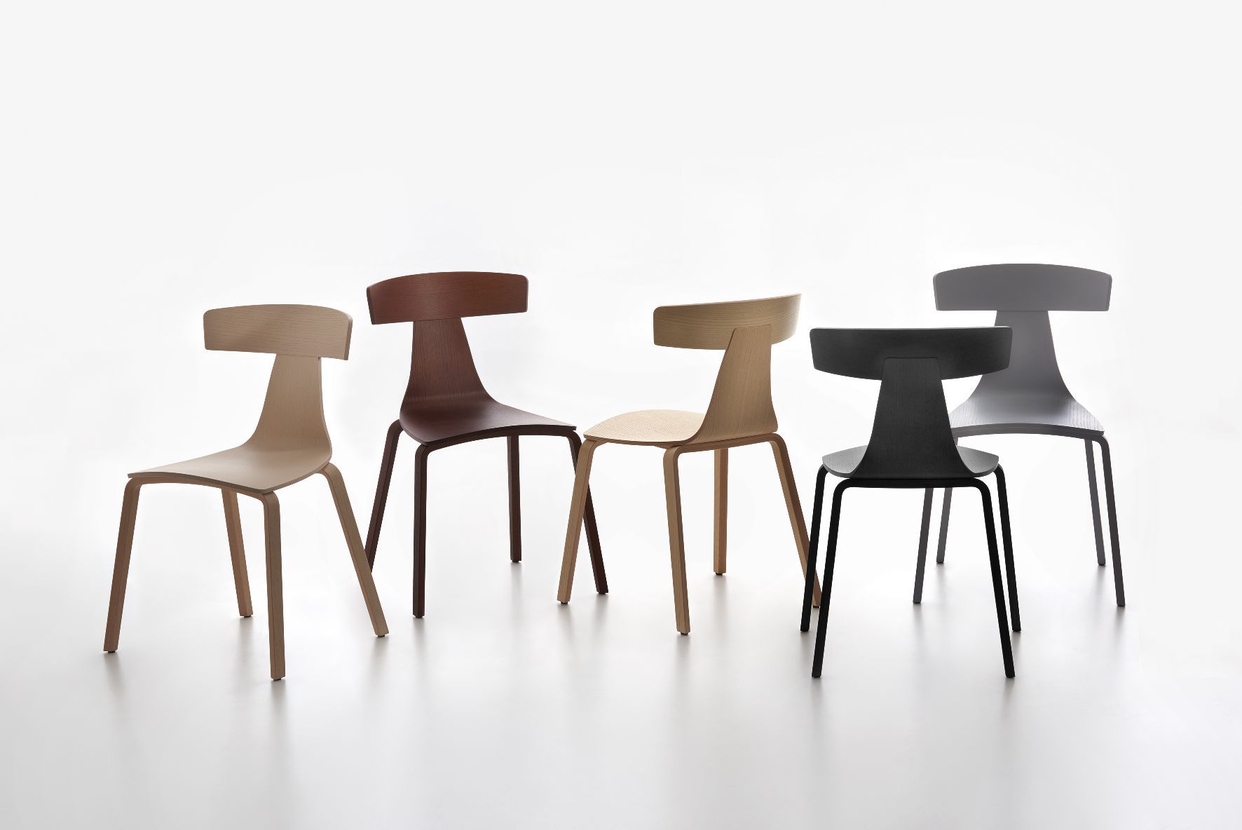 Remo Wood Chair Holz Stuhl Plank