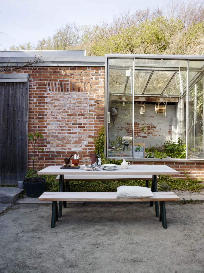 Overlap Table Tisch Outdoor Skagerak by Fritz Hansen