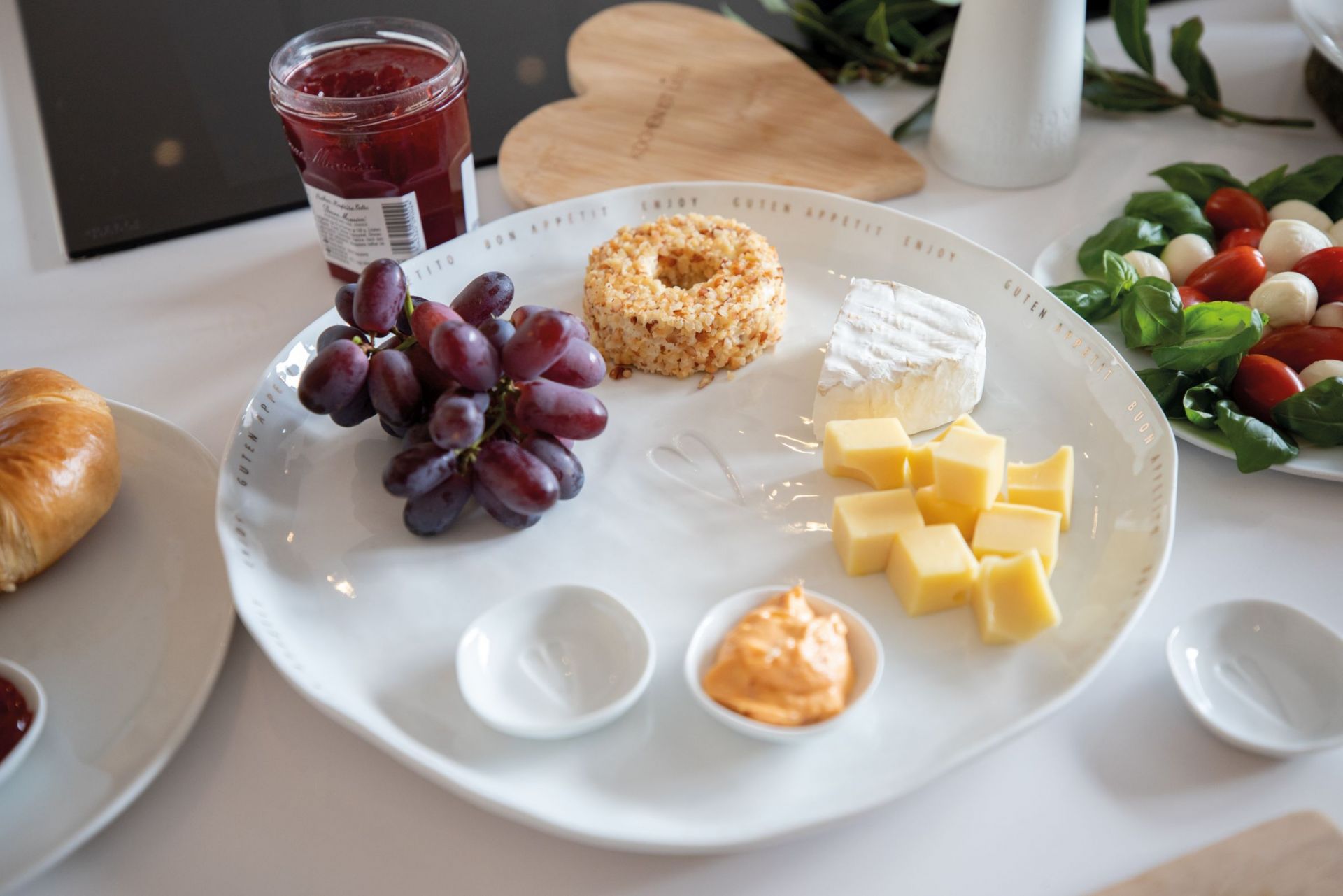 Guten Appetit Platte Räder
