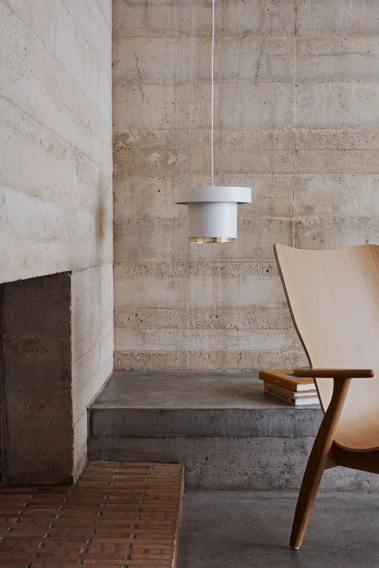 A201 Pendant Light Pendelleuchte Artek Weiss - Messing