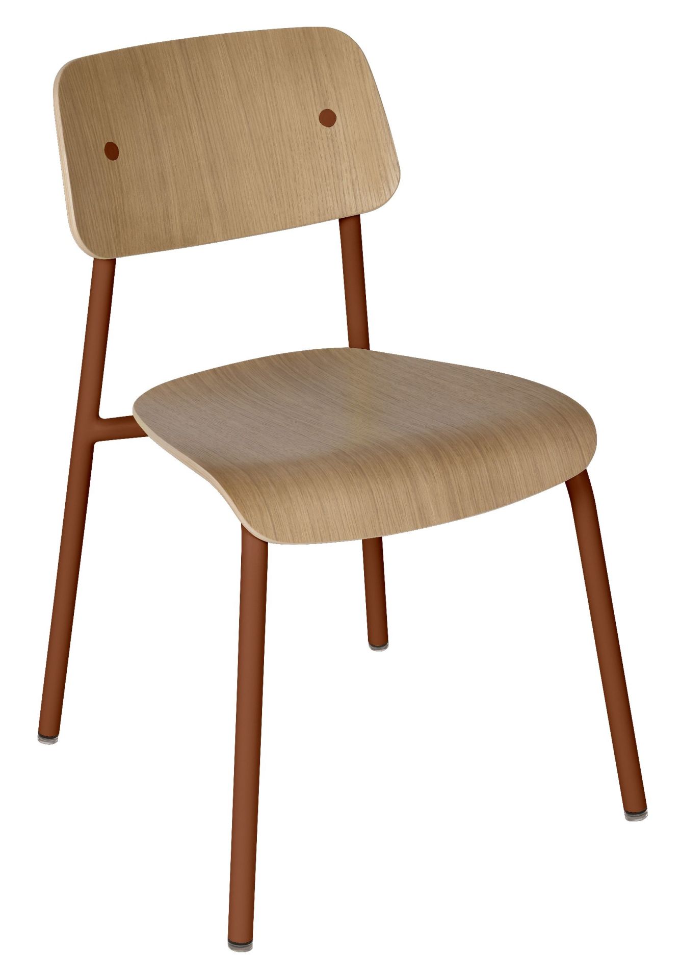 Studie Chair Stuhl aus Eichenholz Indoor Fermob