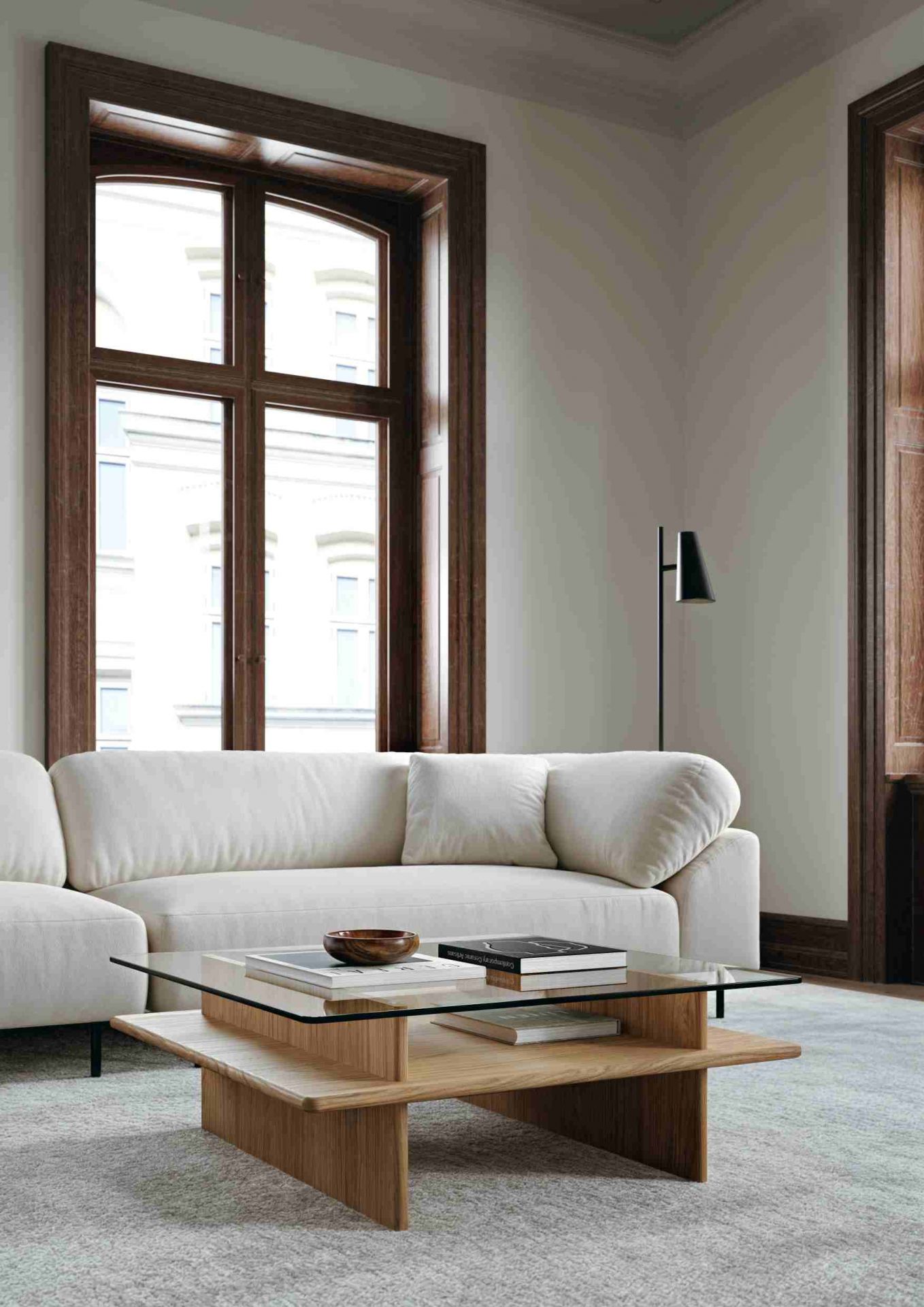 Parallel Coffee Table Couchtisch 90x90 cm Woud