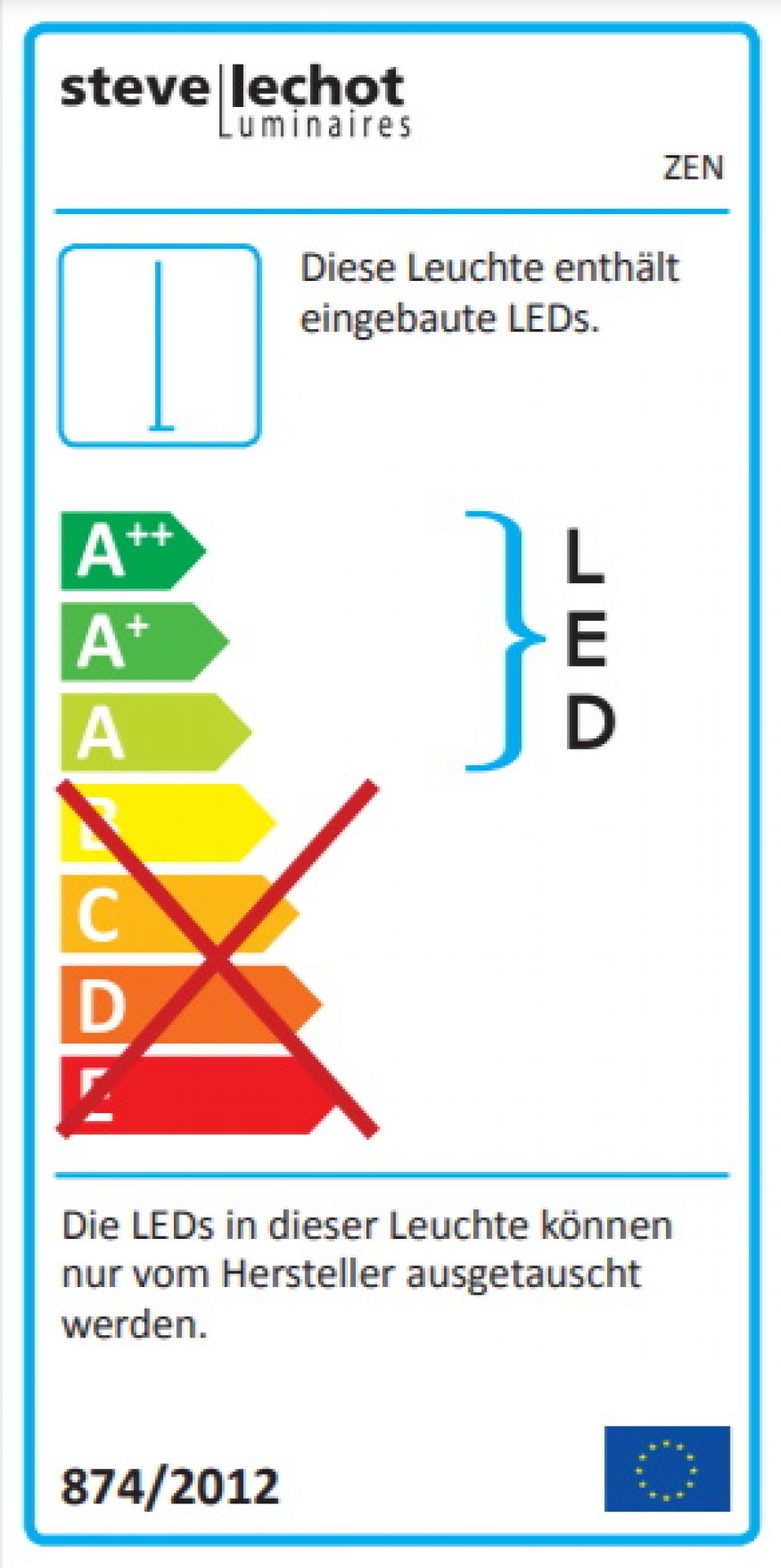 Zen Stehleuchte Steve Lechot Luminaires