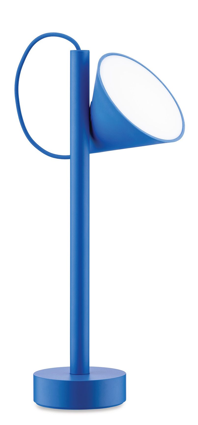 Tsumiki Tragbare Akku Leuchte ME01 Alessi Blau