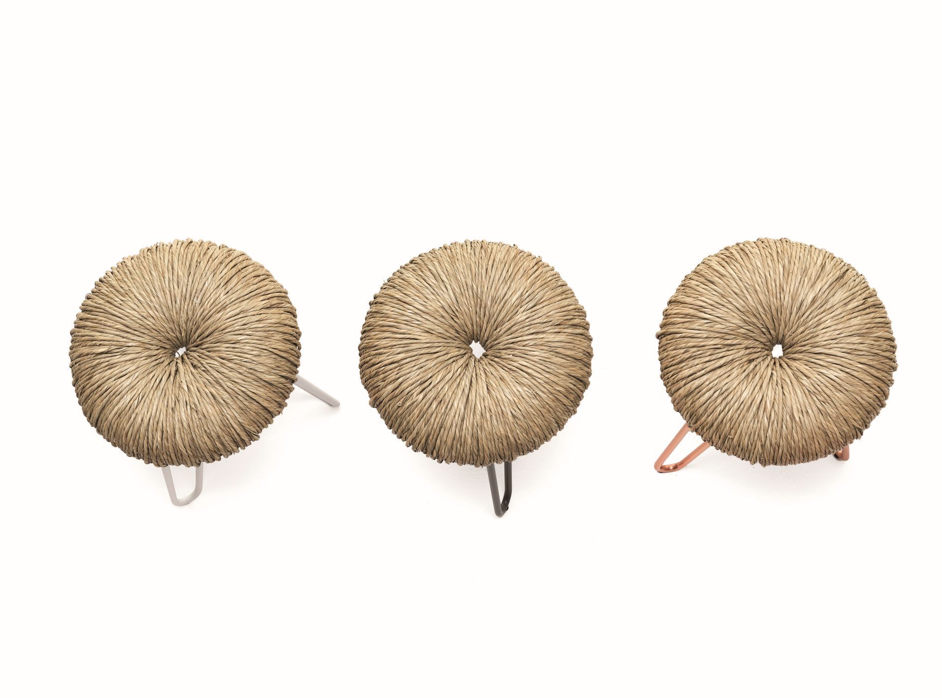 Donut Hocker weiß H45cm Mogg