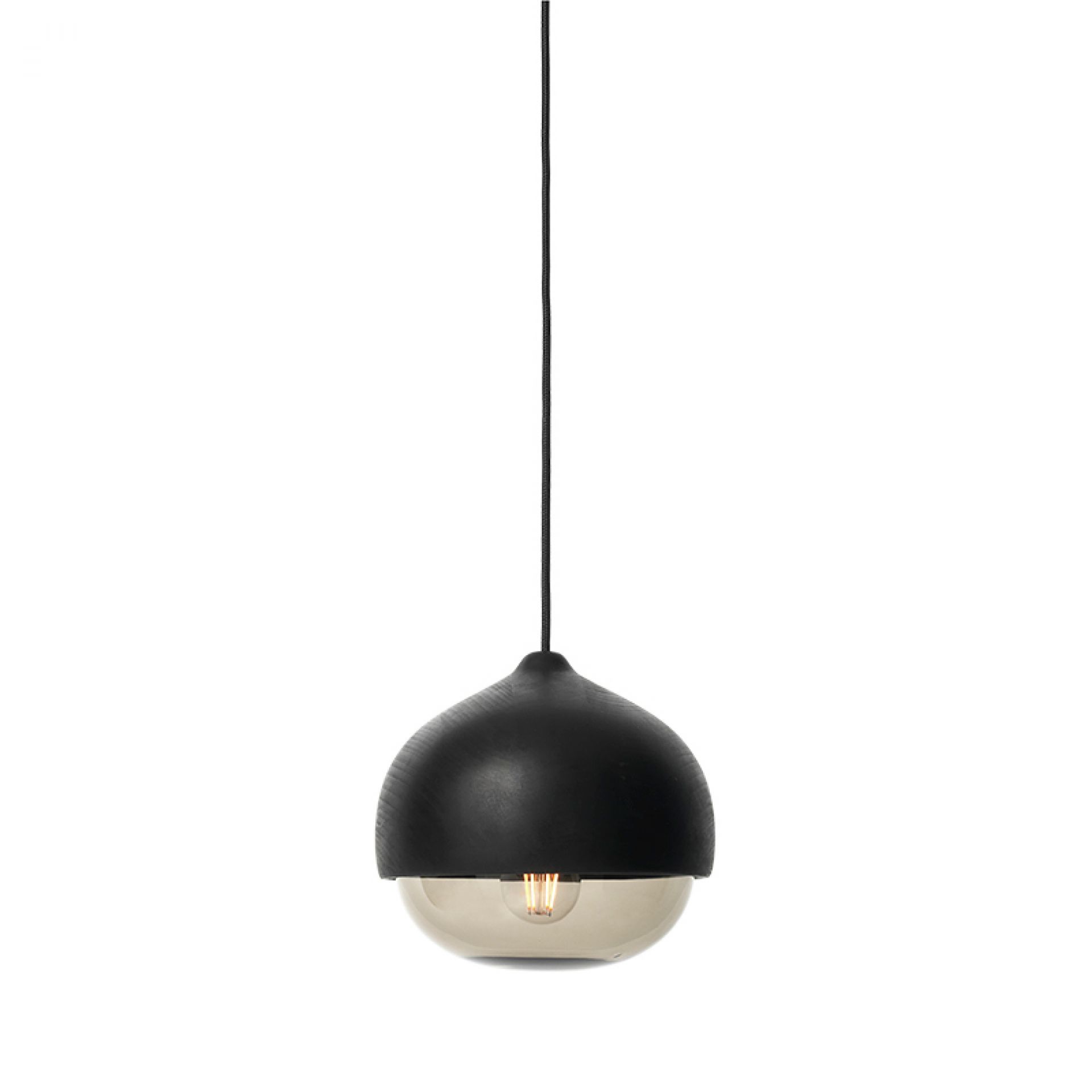 Terho Pendant Lampe schwarze Linde Medium Mater